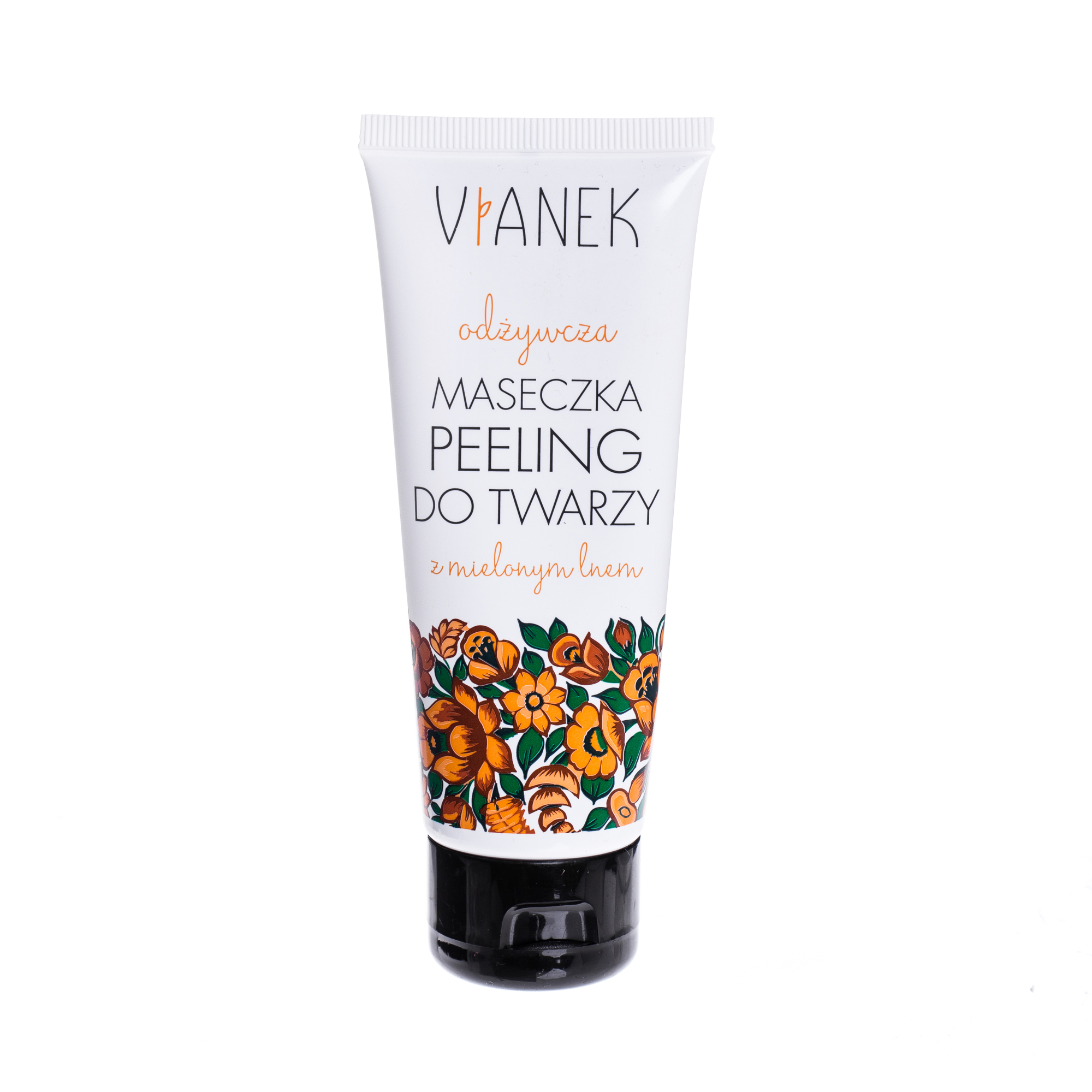 Vianek, odżywcza maseczka-peeling do twarzy , 75 ml