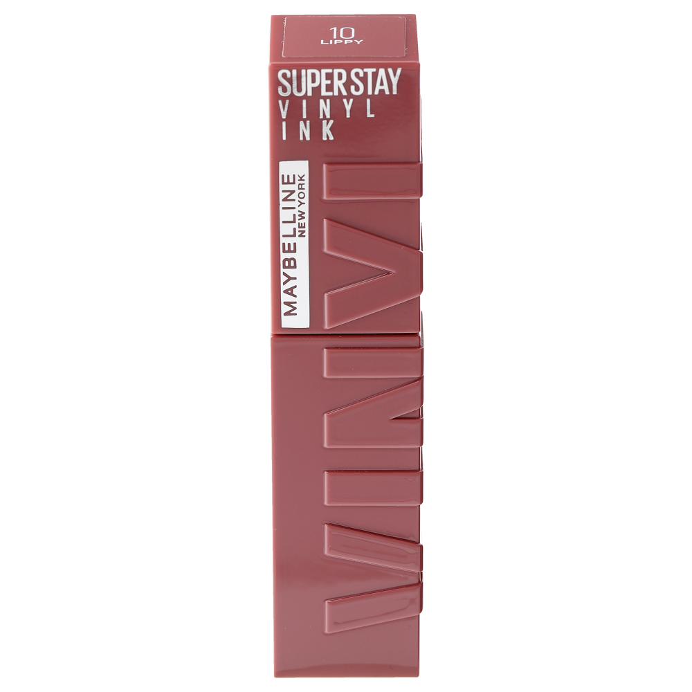 Maybelline New York Super Stay Vinyl INK pomadka w płynie do ust 10 Lippy, 4,2 ml