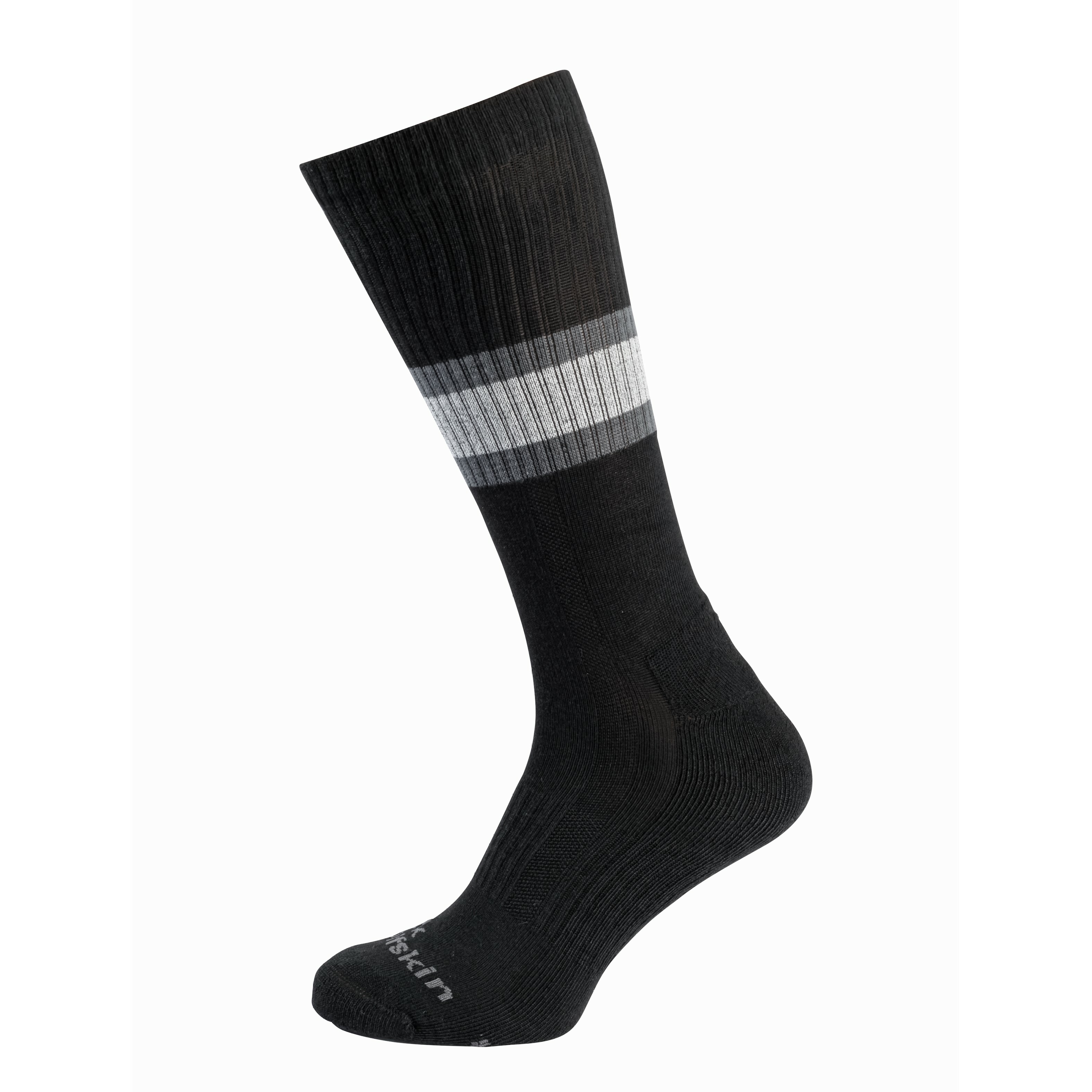 Skarpety rowerowe Jack Wolfskin BIKE HIGHVIS SOCK CL C black - 38-40