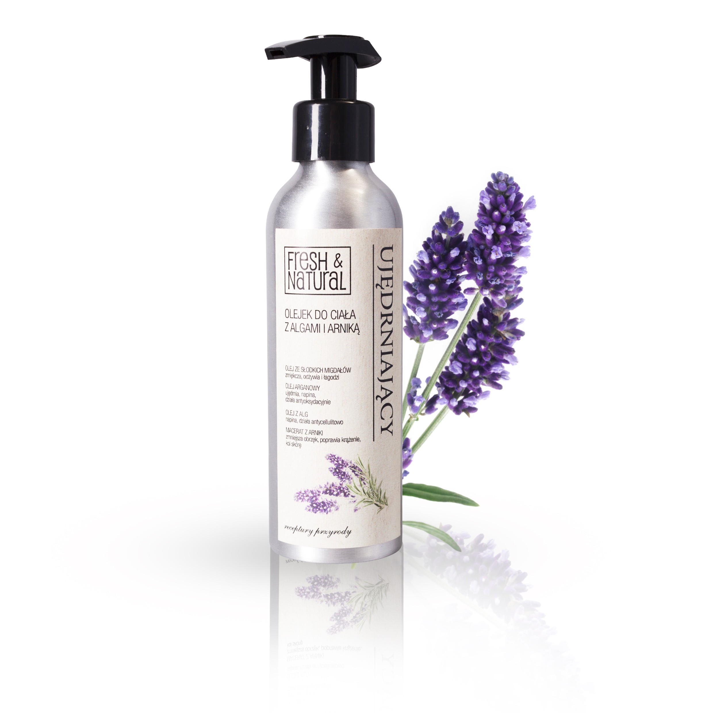 Fresh & Natural olejek do ciała ujędrniający, 150 ml