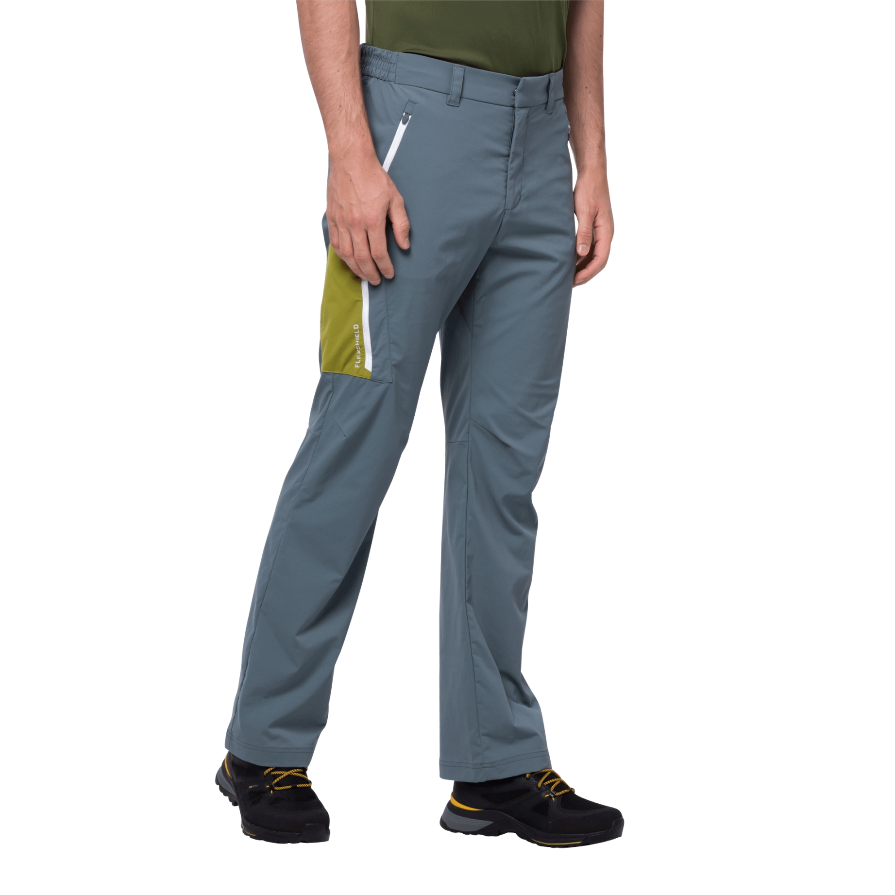 Spodnie softshellowe OVERLAND PANTS M storm grey - 48