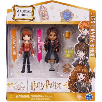 Zestaw figurek SPIN MASTER Wizarding World Harry Potter Parvati Patil i Ron Weasley