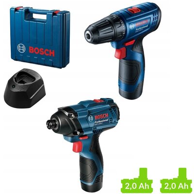 Zestaw elektronarzędzi BOSCH Professional 06019G8023 GSR 120-LI + GDR 120-LI