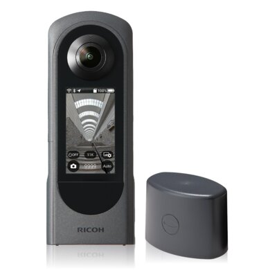 Kamera 360 RICOH Theta X + Pokrywka obiektywu TL-3