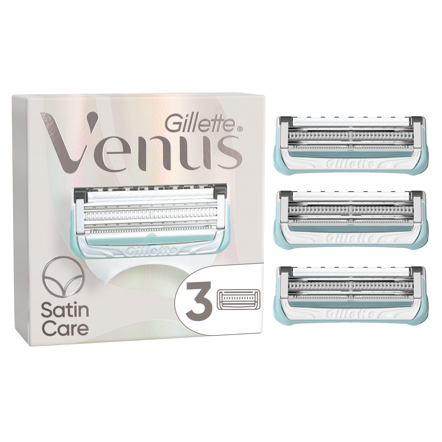 Gillette Venus Bikini wkłady do maszynki do golenia, 3 szt./1 opak.