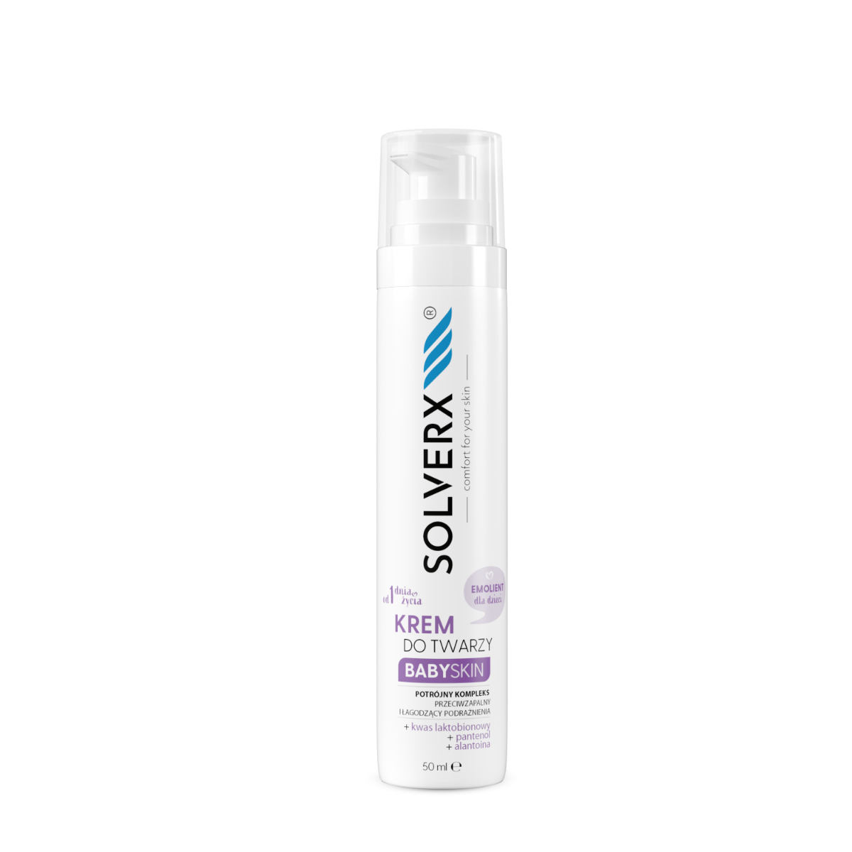 Solverx Baby Skin Krem do twarzy, 50 ml