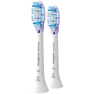 Oryginalne końcówki Philips Sonicare G3 HX9052/17 Miękkie włókna (2 szt.) (Zdrowsze dziąsła)