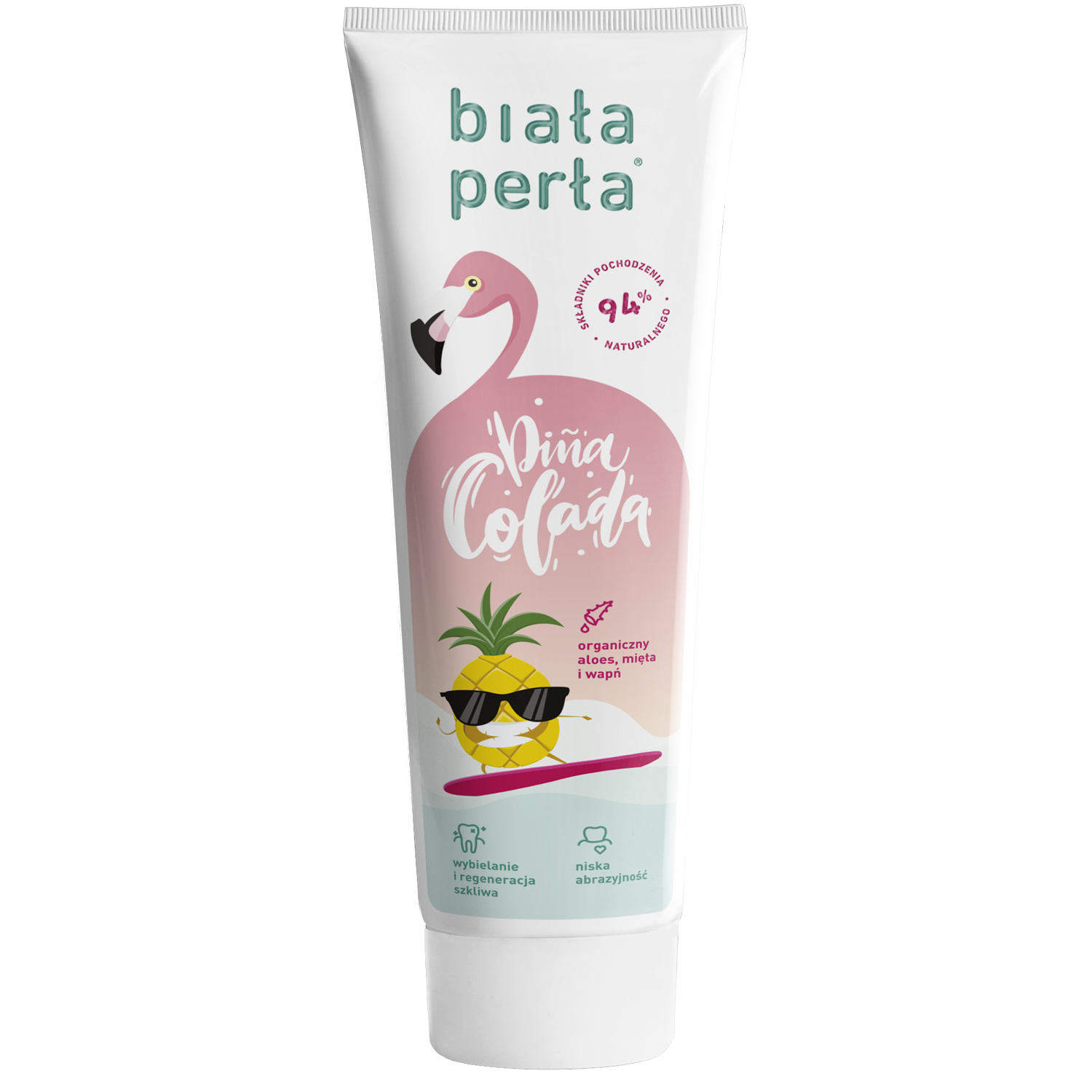 Biała Perła Pina Colada pasta do mycia zębów, 100 ml