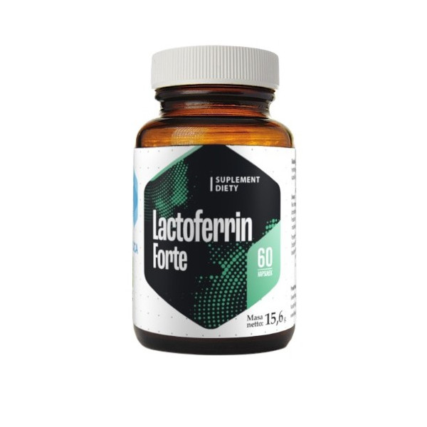 Hepatica Laktoferyna Forte 200 mg suplement diety, 60 kaps./1 opak.