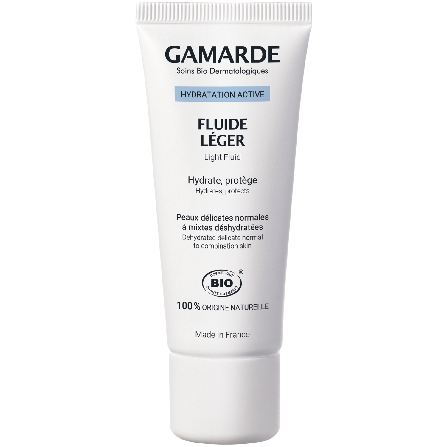 Gamarde fluid nawadniający dla cery normalnej i mieszanej, 40 ml