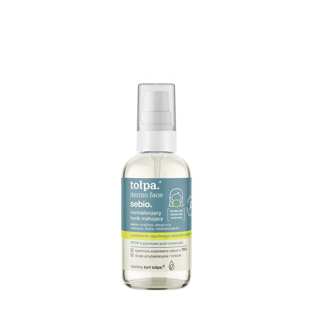 Tołpa Dermo Face Sebio, normalizujący tonik matujący, 100 ml 