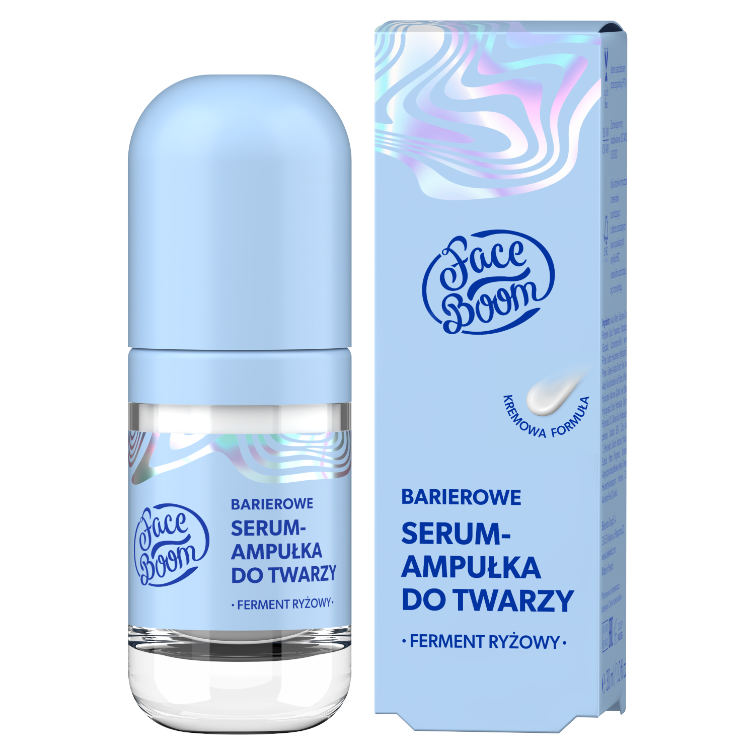 Faceboom barierowe serum-ampułka do twarzy, 30 ml