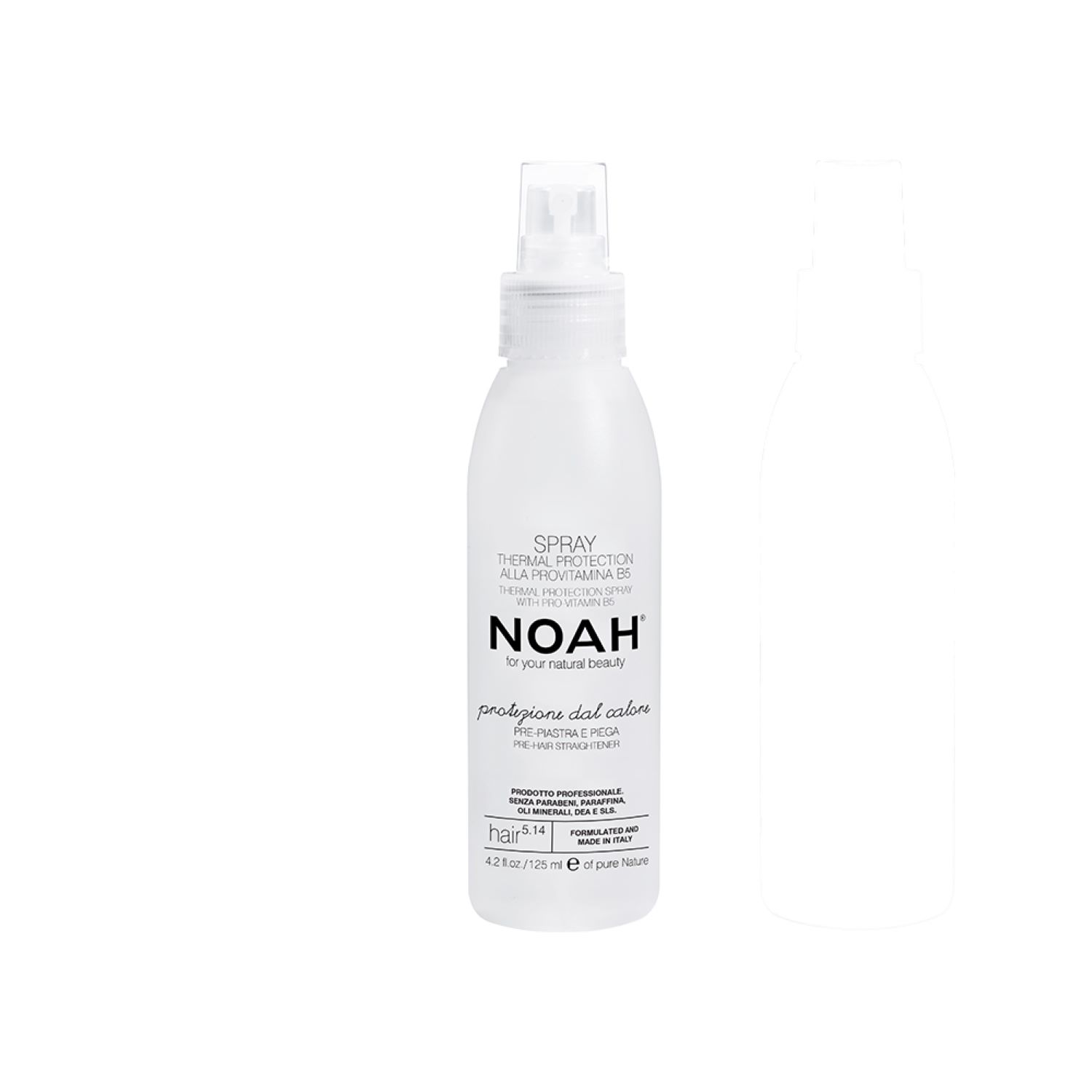 Noah spray do włosów z ochroną termiczną, 125 ml