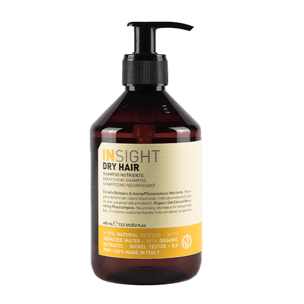 Insight Dry Hair odżywczy szampon do włosów suchych i rozjaśnianych, 400 ml