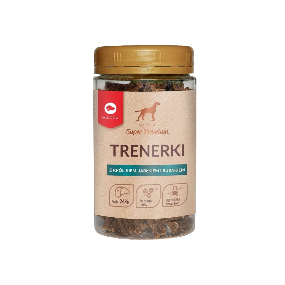 MACED Trenerki z królikiem, jabłkiem i burakiem 150 g