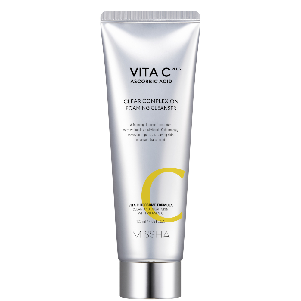 Missha Vita C delikatna pianka do oczyszczania twarzy, 120 ml