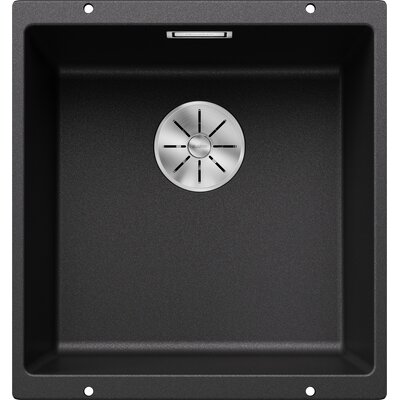 Zlewozmywak jednokomorowy BLANCO Subline 400-U 523422 Antracyt 46x43