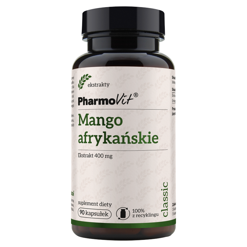 Mango afrykańskie Pharmovit, suplement diety, 90 kapsułek