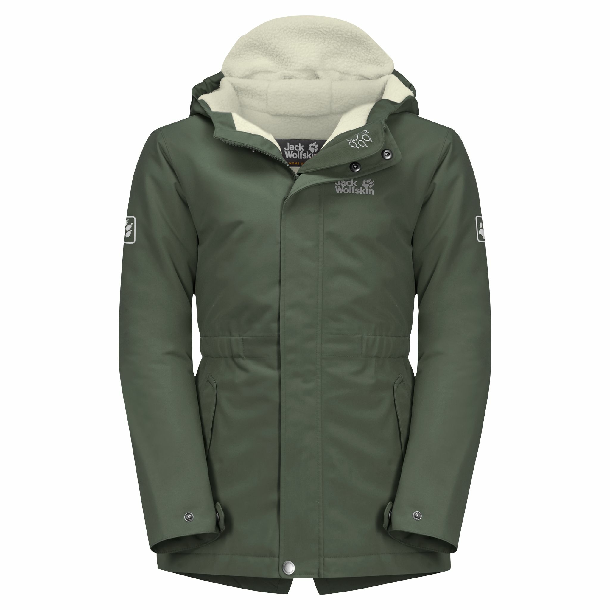 Kurtka zimowa dziecięca Jack Wolfskin COSY BEAR JACKET G thyme green - 128