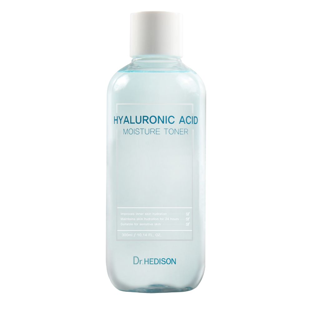 Dr.Hedison Beta-Glucan Hyaluronic Acid tonik nawilżający do twarzy, 300 ml