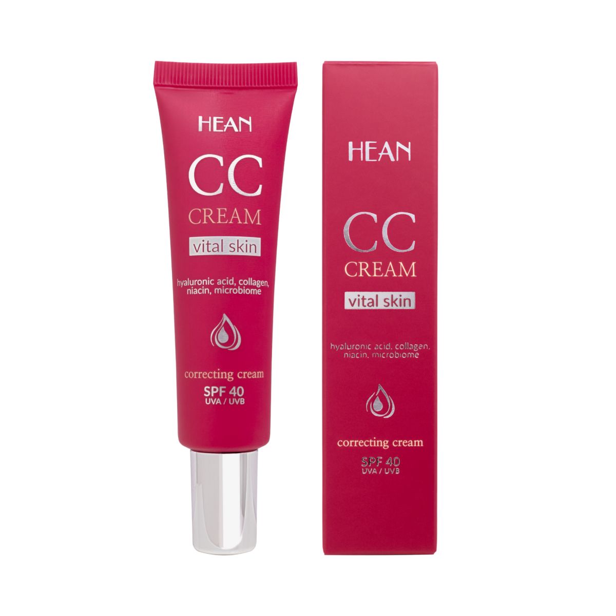 Hean podkład CC do twarzy 01 light, 30 ml