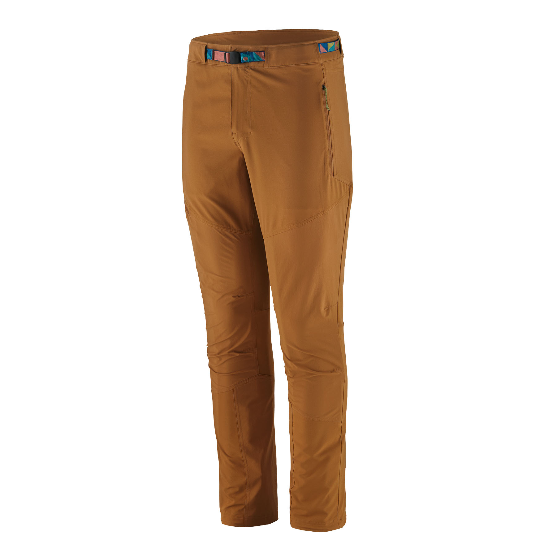 Męskie spodnie softshellowe Patagonia Terravia Alpine Pants tree ring brown - 36