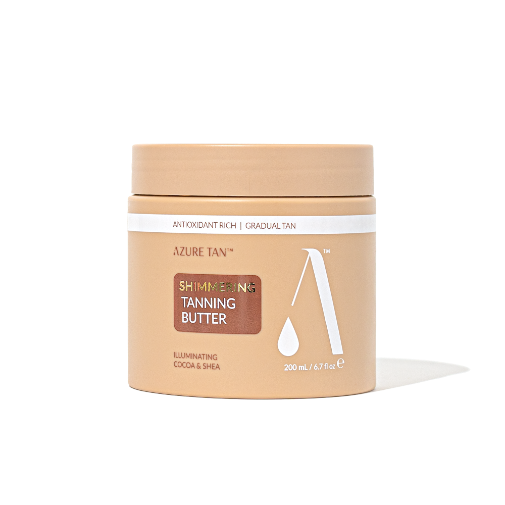 Azure Tan Shimmering stopniowo opalające masło do ciała, 200 ml