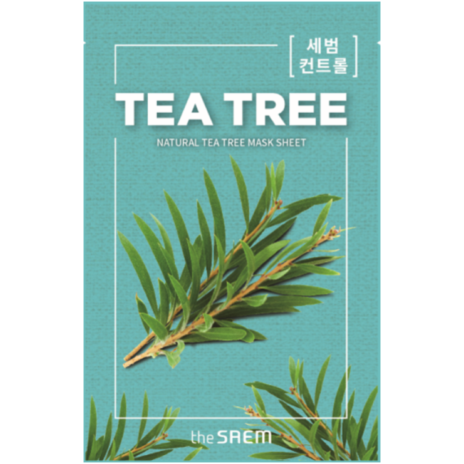 The Saem Tea Tree maska do twarzy w płachcie, 1 szt.