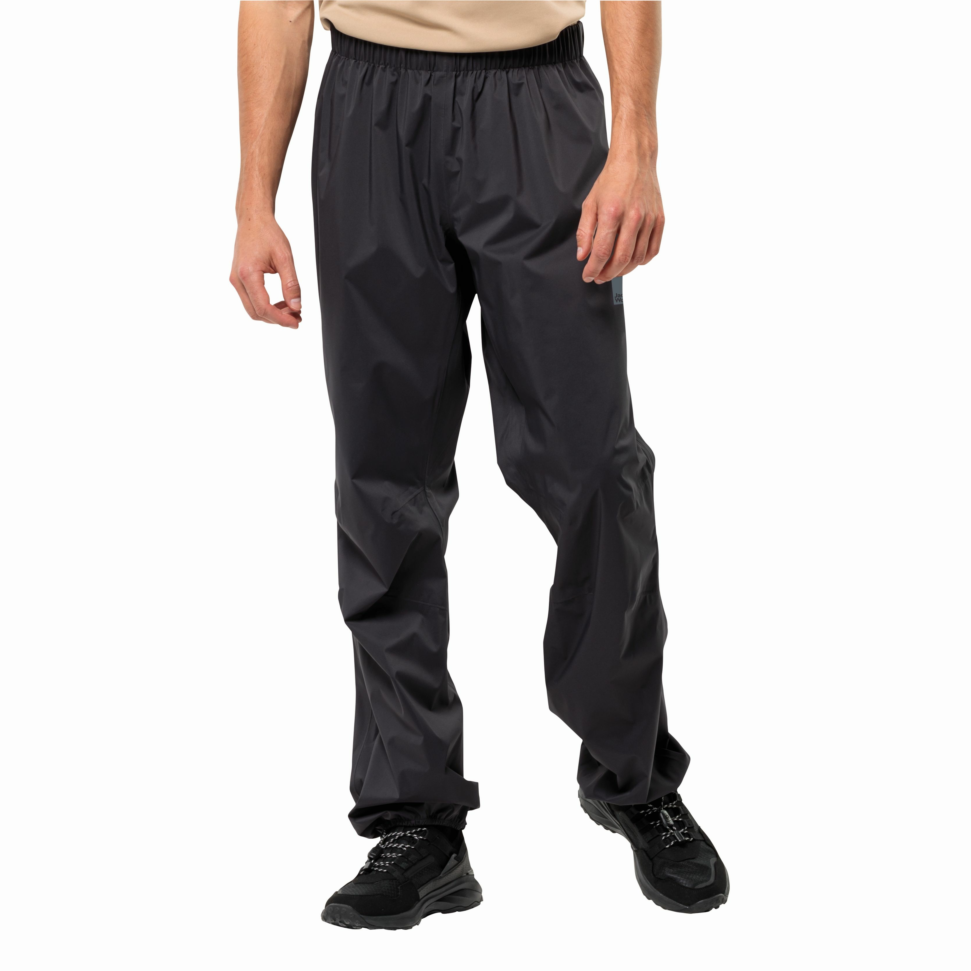 Męskie spodnie rowerowe Jack Wolfskin BIKE COMMUTE 2.5L PANTS M phantom - XL