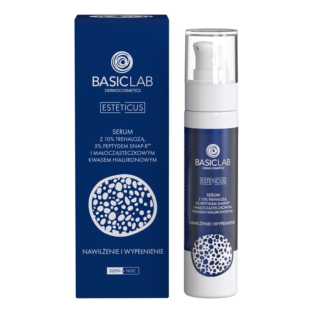 Basiclab Esteticus aktywne serum z 10% trehalozą do twarzy, 50 ml