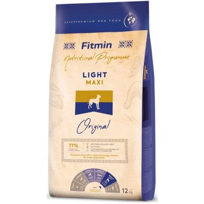 Karma dla psa FITMIN Maxi Light 12 kg
