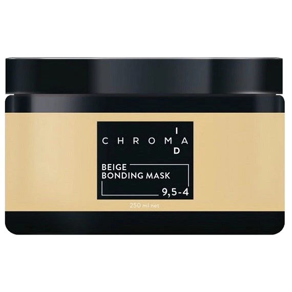 Schwarzkopf Professional Chroma ID maska do włosów koloryzująca 9,5-4 Beżowa, 250 ml