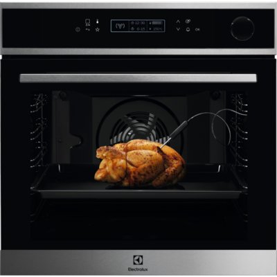 Piekarnik ELECTROLUX LOC8H31X SteamCrisp Elektryczny parowy Czarno-stalowy A+