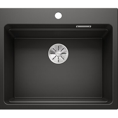 Zlewozmywak jednokomorowy BLANCO Etagon 6 525890 Czarny 51x60