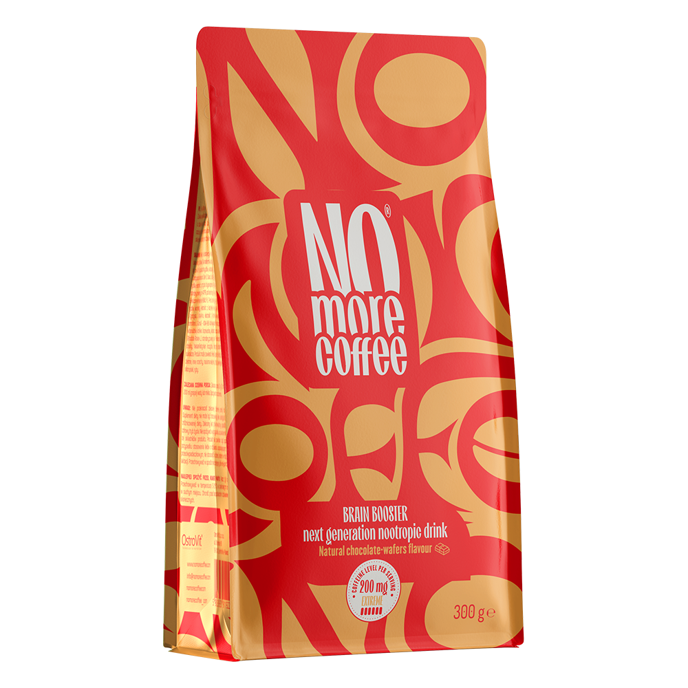 OstroVit No More Coffee Extreme 300 g o smaku wafelków czekoladowych