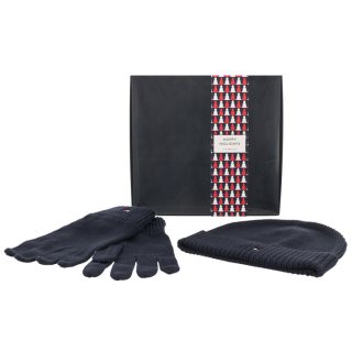 Zestaw prezentowy czapka i rękawiczki Tommy Hilfiger Essential Beanie & Gloves Gp AM0AM10490 DW6