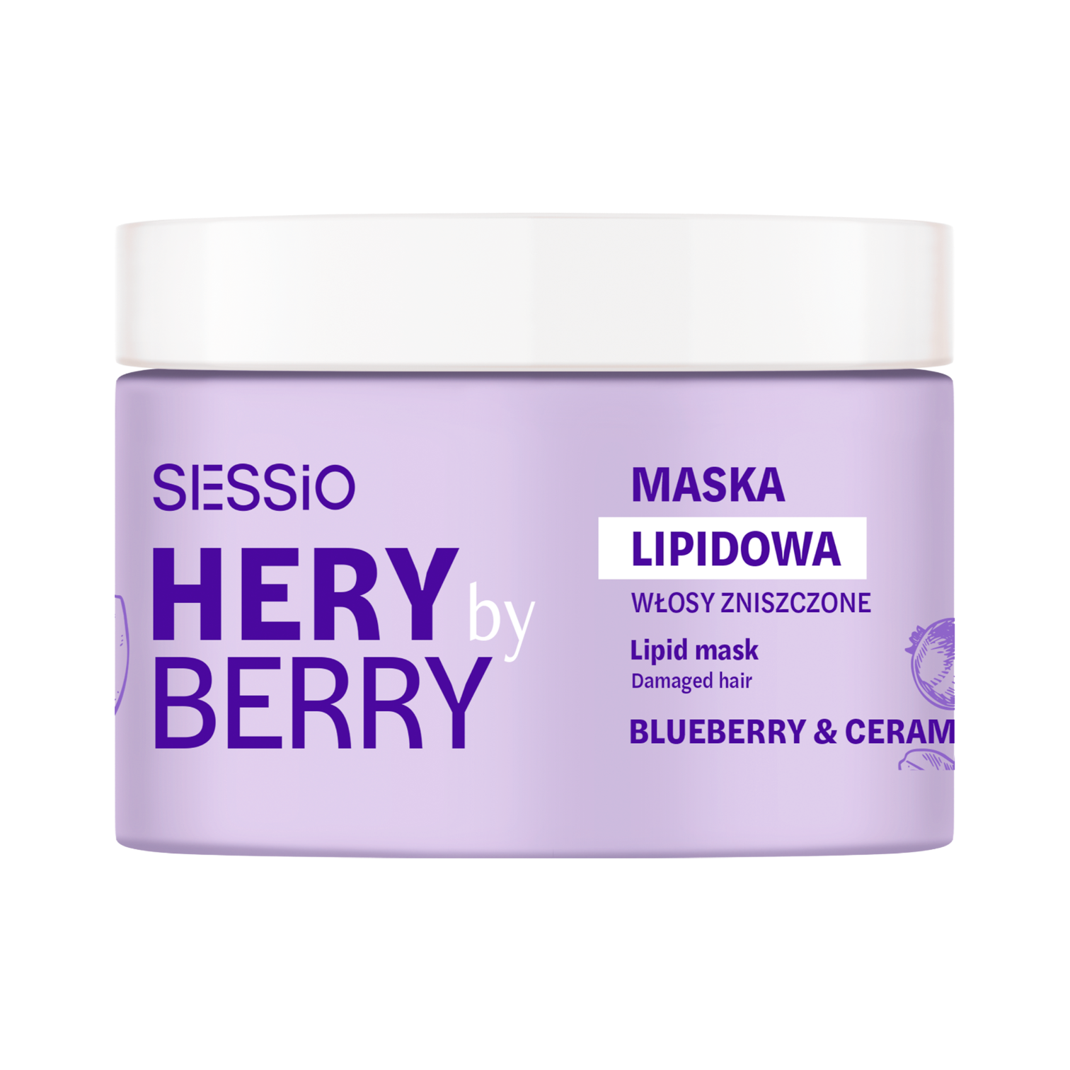 Sessio Hery by Berry maska laminująca do włosów, 250 ml