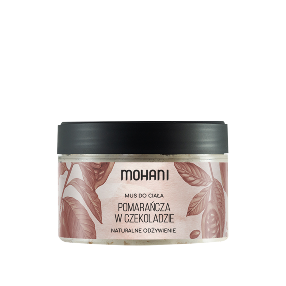 Mohani Wild Garden odżywczy mus do ciała czekolada i pomarańcza, 200 ml