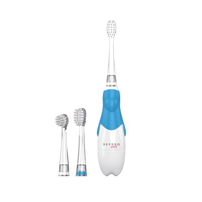 Szczoteczka soniczna SEYSSO Baby Penguin Blue