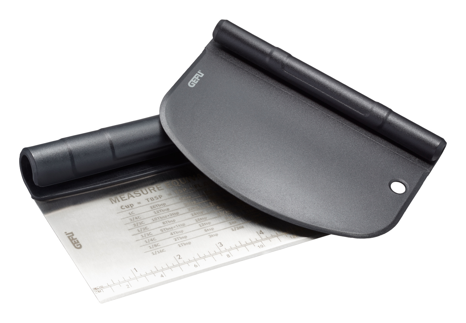 GEFU - Zestaw skrobak + nóż do ciasta DUTTO