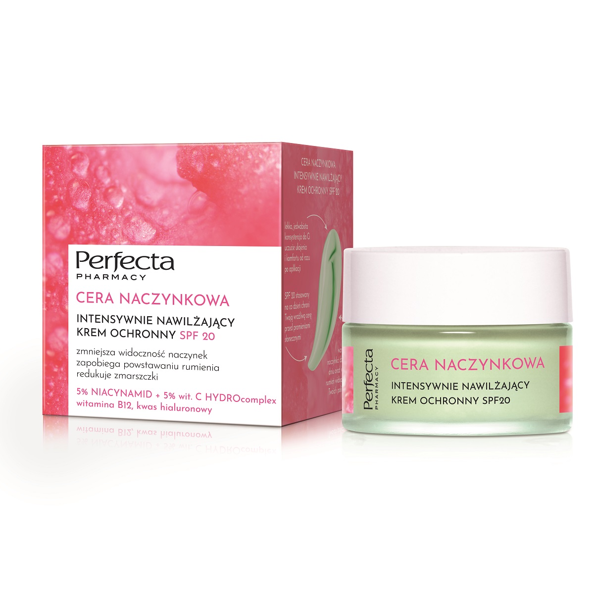Perfecta krem dla cery naczynkowej z SPF20, 50 ml