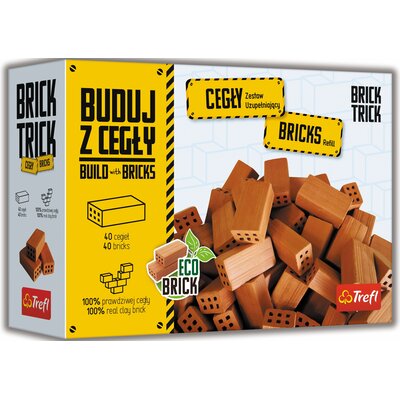 Klocki konstrukcyjne TREFL Brick Trick Cegły pełne Zestaw uzupełniający 61553