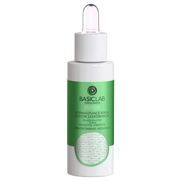 Basiclab Esteticus normalizujące serum przeciw zaskórnikom do twarzy, 30 ml
