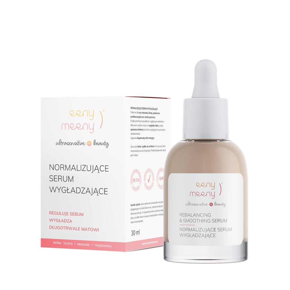 eeny meeny normalizujące serum wygładzające do twarzy, 30 ml
