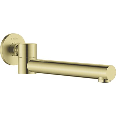 Wylewka wannowa DEANTE Cascada NAC R87K Złoto szczotkowane