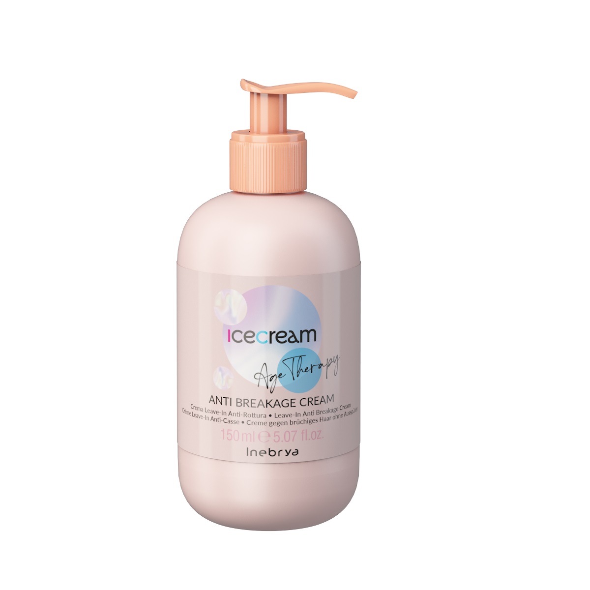 Inebrya Ice Cream Age Therapy krem zapobiegający łamaniu się włosów, 150 ml
