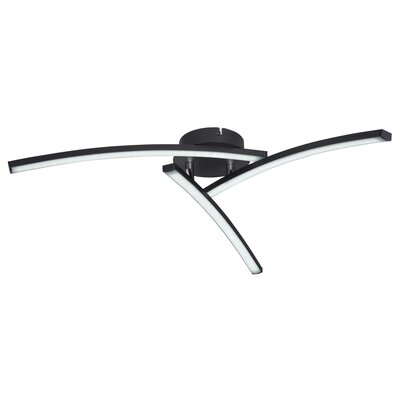 Lampa sufitowa GLOBO Tansy I 67129-18 Czarny