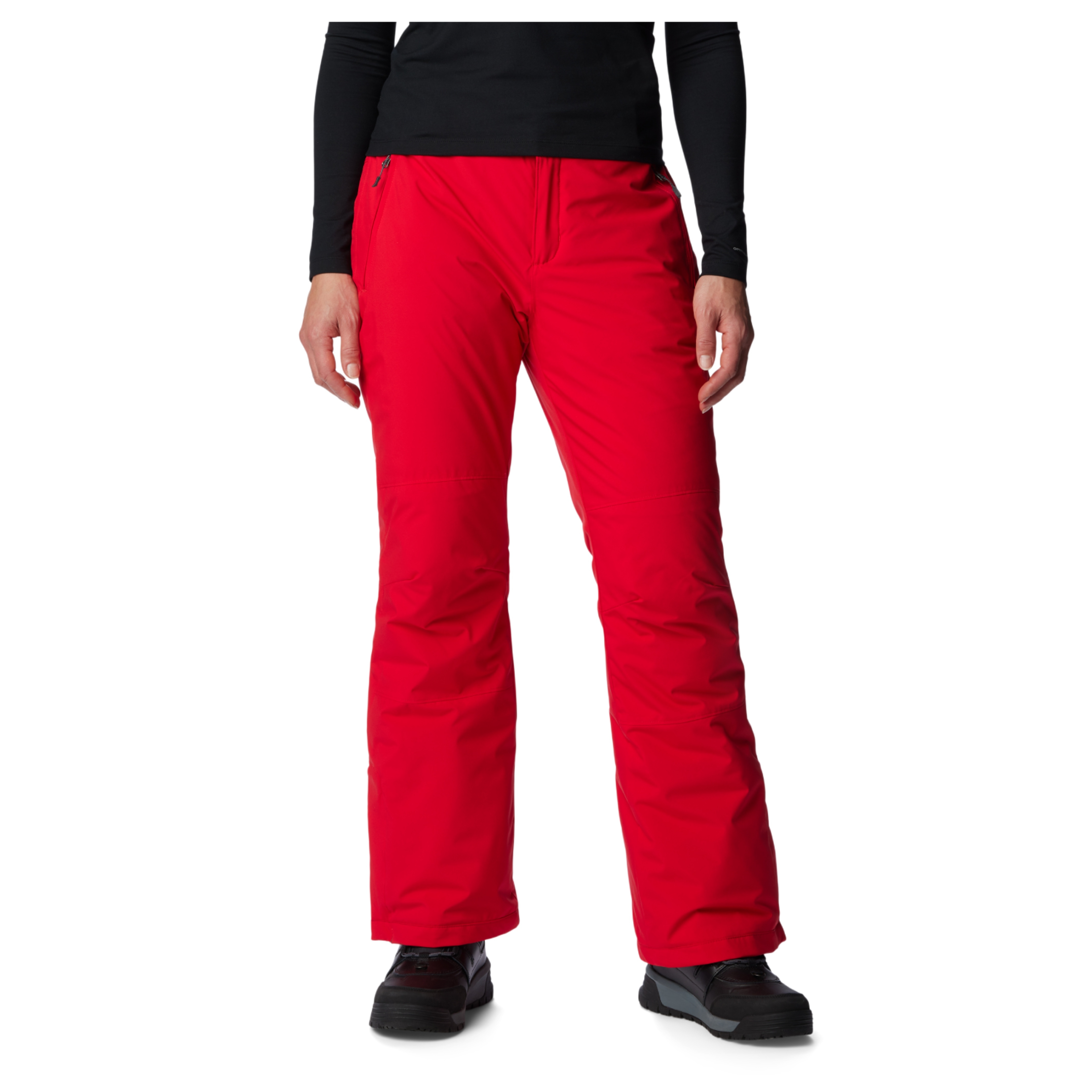 Damskie spodnie narciarskie Columbia Shafer Canyon Insulated Pant red lily - S