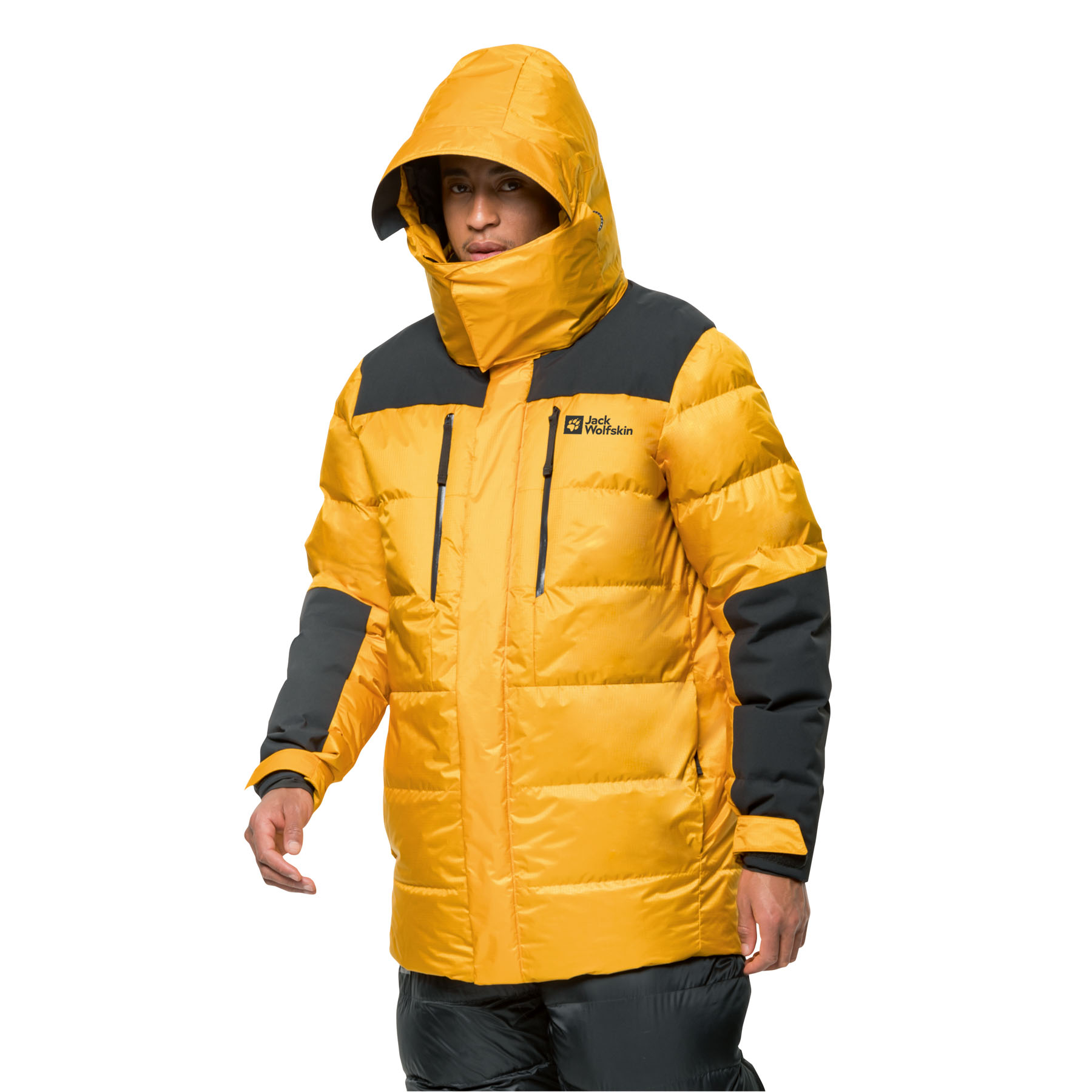 Męska kurtka ekspedycyjna Jack Wolfskin 1995 SERIES COOK JKT M burly yellow XT - XL