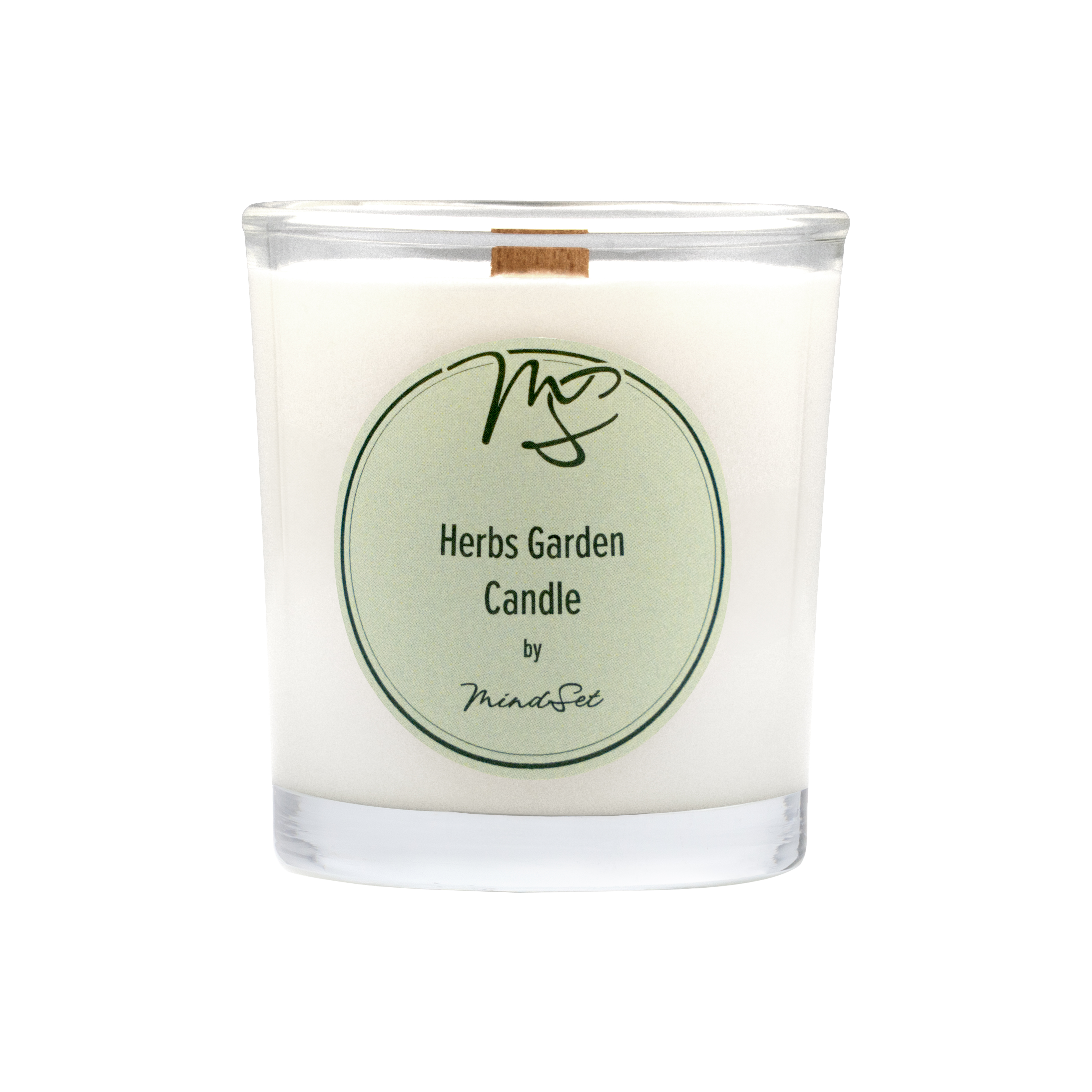 MindSet Cosmetics świeca sojowa herbs garden, 250 ml